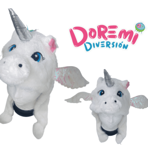 Gorro unicornio blanco