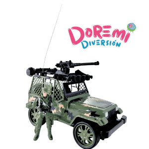 Jeep militar control remoto