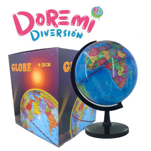 Globo terraqueo 25cm