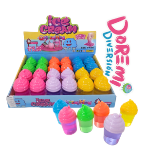 Mini slime cono helado