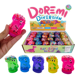 Mini slime dinosaurios