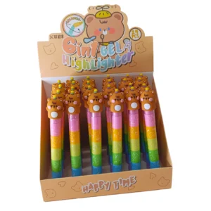 Lápices de Cera Apilable 6 Colores de Oso