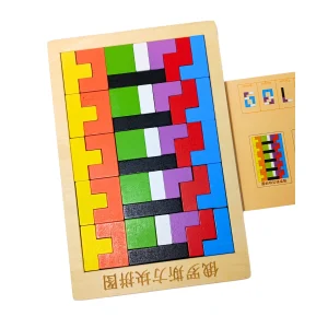 Juego de Encaje de Madera