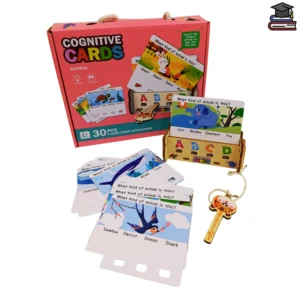 Puzzle Cognitivo con Tarjetas 30 Piezas 3 Años+