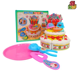 Pastel de Cumpleaños Juguete con Accesorios 3 Años +