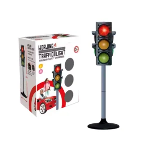 Mini Semáforo con Luz y Sonido para Niños 3 Años +