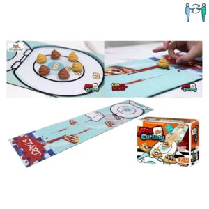 Curling Poo Juego de Mesa 4 Años +