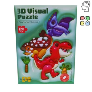 Puzzle 3D Infantil 120 Piezas Desde 3 Años+