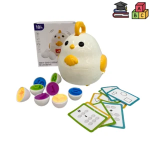 Gallina Puzzles de Huevo Didáctico 18 Meses +
