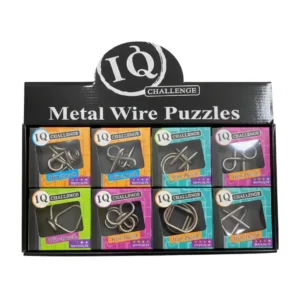 IQ Challenge Metal Wire PuzzlesIQ Challenge Metal Wire Puzzles