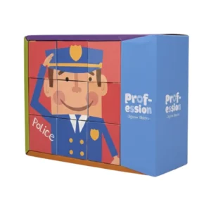 Puzzle Educativo Cubos 6 en 1 de 9 Piezas