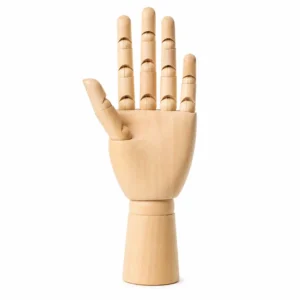 Mano Articulada de Madera