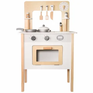 Cocinita de Madera Infantil Nórdica con Accesorios